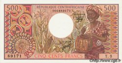 500 Francs CENTRAL AFRICAN REPUBLIC  1980 P.09 UNC