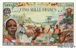 5000 Francs CENTRAL AFRICAN REPUBLIC  1980 P.11 UNC-