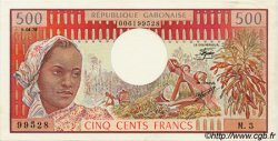500 Francs GABUN  1978 P.02b fVZ