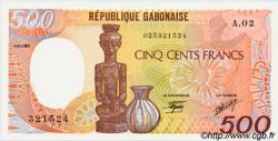 500 Francs GABON  1985 P.08 q.FDC