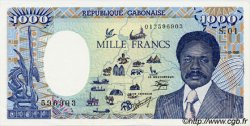 1000 Francs GABóN  1985 P.09 EBC+