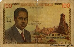 100 Francs CAMEROON  1962 P.10a G