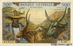 500 Francs CAMEROON  1962 P.11 F