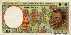 1000 Francs CENTRAL AFRICAN STATES  1995 P.202Ed VF