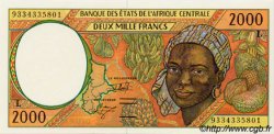2000 Francs ESTADOS DE ÁFRICA CENTRAL
  1993 P.403La FDC