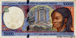 10000 Francs ZENTRALAFRIKANISCHE LÄNDER  1997 P.405Lc S