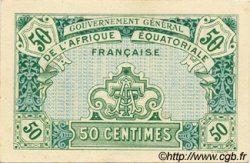 50 Centimes FRENCH EQUATORIAL AFRICA  1917 P.01a AU-