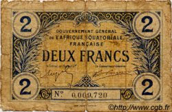 2 Francs AFRIQUE ÉQUATORIALE FRANÇAISE  1917 P.03