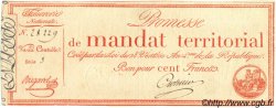 100 Francs FRANCIA  1796 Laf.201 AU