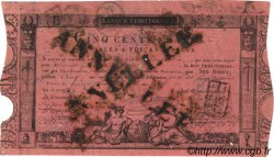 500 Francs Annulé FRANCE  1803 PS.204 F - VF