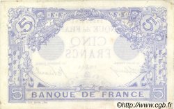 5 Francs BLEU FRANCE  1915 F.02.34 VF - XF