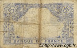 5 Francs BLEU FRANCIA  1916 F.02.36 BC