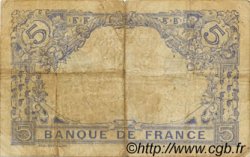 5 Francs BLEU FRANCIA  1916 F.02.37 BC+