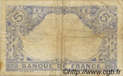 5 Francs BLEU FRANCIA  1916 F.02.37 q.BB