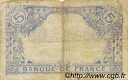 5 Francs BLEU FRANCIA  1916 F.02.38 MB