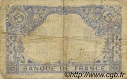 5 Francs BLEU FRANKREICH  1916 F.02.40 S