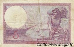 5 Francs FEMME CASQUÉE FRANCE  1926 F.03.10 TTB