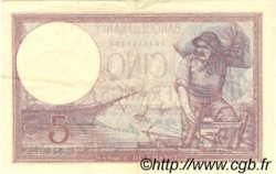 5 Francs FEMME CASQUÉE FRANCIA  1930 F.03.14 SPL