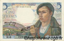 5 Francs BERGER FRANCIA  1943 F.05.01 EBC a SC