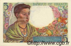 5 Francs BERGER FRANCE  1943 F.05.04 AU