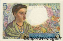 5 Francs BERGER FRANCIA  1943 F.05.05 SC