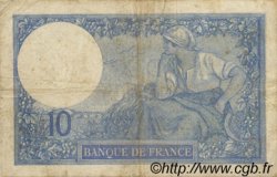 10 Francs MINERVE FRANCIA  1918 F.06.03 q.MB
