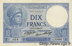 10 Francs MINERVE FRANKREICH  1930 F.06.14 fVZ