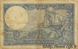 10 Francs MINERVE FRANCE  1931 F.06.15 VG