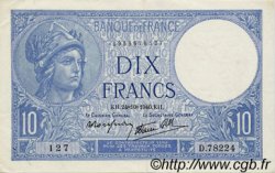 10 Francs MINERVE modifié FRANCE  1940 F.07.18 XF-
