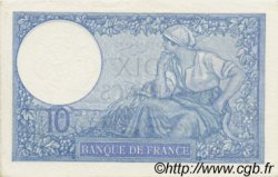 10 Francs MINERVE modifié FRANCIA  1940 F.07.22 EBC