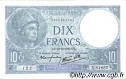 10 Francs MINERVE modifié FRANCIA  1940 F.07.24 SC