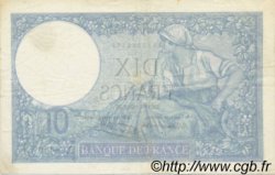 10 Francs MINERVE modifié FRANKREICH  1941 F.07.29 fVZ