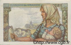10 Francs MINEUR FRANCE  1943 F.08.09 VF