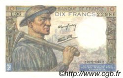 10 Francs MINEUR  FRANKREICH  1944 F.08.12