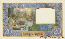 20 Francs TRAVAIL ET SCIENCE FRANKREICH  1941 F.12.17 fST