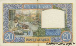 20 Francs TRAVAIL ET SCIENCE FRANCIA  1941 F.12.18 EBC+ a SC