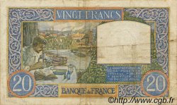 20 Francs TRAVAIL ET SCIENCE FRANCIA  1941 F.12.20 BB