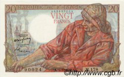 20 Francs PÊCHEUR FRANCIA  1948 F.13.13 q.FDC