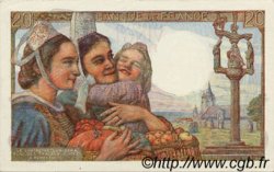20 Francs PÊCHEUR FRANKREICH  1948 F.13.13 fST
