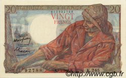 20 Francs PÊCHEUR FRANKREICH  1950 F.13.17 ST