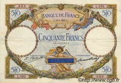 50 Francs LUC OLIVIER MERSON FRANCIA  1927 F.15.01 q.SPL