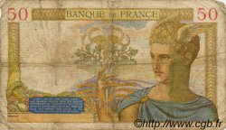 50 Francs CÉRÈS FRANKREICH  1935 F.17.04 SGE