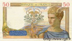 50 Francs CÉRÈS FRANCIA  1935 F.17.04 MBC+