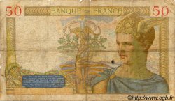 50 Francs CÉRÈS FRANKREICH  1936 F.17.27 SGE