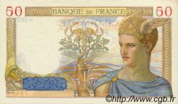 50 Francs CÉRÈS FRANCIA  1937 F.17.34 SPL