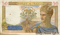 50 Francs CÉRÈS modifié FRANKREICH  1939 F.18.20 SS