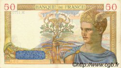 50 Francs CÉRÈS modifié FRANCIA  1940 F.18.39 MBC a EBC