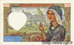 50 Francs JACQUES CŒUR FRANKREICH  1940 F.19.03 VZ to fST