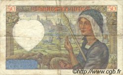 50 Francs JACQUES CŒUR FRANKREICH  1940 F.19.03 SS