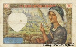 50 Francs JACQUES CŒUR FRANCE  1941 F.19.11 pr.TTB